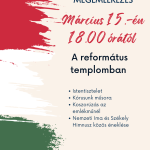 Ünnepi istentisztelet és megemlékezés Kisgalambfalván Ünnepi istentisztelet és megemlékezés Kisgalambfalván