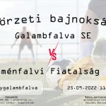 Ma a Siménfalvi Fiatalság csapatát fogadja a Galambfalva SE a körzeti harmadik fordulójában Ma a Siménfalvi Fiatalság csapatát fogadja a Galambfalva SE a körzeti harmadik fordulójában