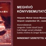 Könyvbemutató: Csíki Margit – Belső utakon Könyvbemutató: Csíki Margit - Belső utakon