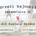 Vasárnap Galambfalva SE – Oklándi Kustály bajnoki mérkőzés Vasárnap Galambfalva SE - Oklándi Kustály bajnoki mérkőzés