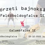 Ma Felsőboldogfalvi FTK – Galambfalva SE bajnoki mérkőzés Ma Felsőboldogfalvi FTK – Galambfalva SE bajnoki mérkőzés