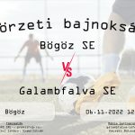 Vasárnap fontos mérkőzés vár ránk a Bögözi SE otthonában Vasárnap fontos mérkőzés vár ránk a Bögözi SE otthonában
