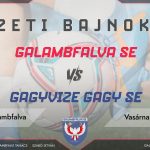 Vasárnap Gagy csapatát fogadjuk Vasárnap Gagy csapatát fogadjuk