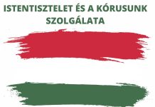 Istentisztelet a nemzeti ünnepünk alkalmából Istentisztelet a nemzeti ünnepünk alkalmából