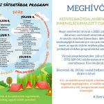 Az idei családi sátortábor programja Az idei családi sátortábor programja