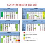 A 2023-2024-es tanév szerkezete A 2023-2024-es tanév szerkezete