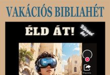 Vakációs Bibliahét Nagygalambfalván Vakációs Bibliahét Nagygalambfalván