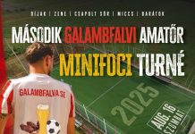 Szeretettel várnak mindenkit a II. Galambfalvi Amatőr Minifoci Turnéra! II. Galambfalvi Amatőr Minifoci Turné